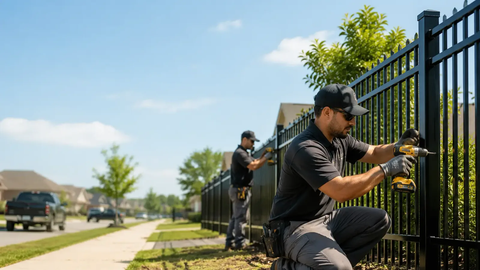 Metal Fence Installation in Goldsmith, IN